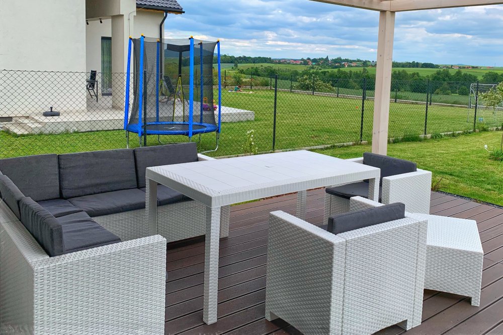 Gartenset für 7 Personen Comida Bica