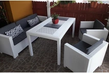 Polyrattanmöbel - Colorado Apetito weiße Polyrattanmöbel 5