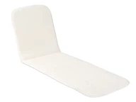 Weißes Bica-Kissen für Liegestühle