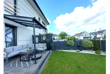 Aluminium-Überdachungen Terrasse Sierra Palram - Canopia 2,3 x 2,3 m grau