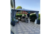 Vorhänge für den Pavillon Palermo 4300