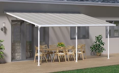 Aluminium-Terrassenüberdachung Sierra Palram 3 x 6,1 m weiß