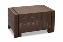 Technorattan-Tisch Colorado braun Bica