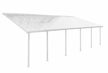 Terrassenüberdachung Feria Palram - Canopia 4 x 10,3 m weiß