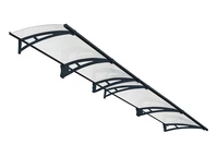 Türüberdachung aus Aluminium Aquila 4,1 m Palram - Canopia Anthrazit