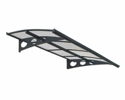 Türüberdachung aus Aluminium Herald 2,23 m Palram - Canopia  Anthrazit