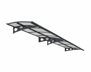 Türüberdachung aus Aluminium Herald 4,45 m Palram - Canopia Anthrazit