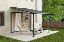 Aluminium-Terrassenüberdachung Sierra Palram - Canopia 3 x 3,05 m anthrazit Heat Block