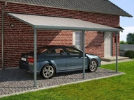 Carport aus Aluminium  Feria Palram - Canopia 3 x 5,46 m grau