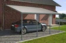Carport aus Aluminium Feria Palram - Canopia 3 x 6,1 m grau