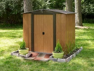 Geräteschuppen aus Metall Woodlake 1,8 x 1,5 m Arrow