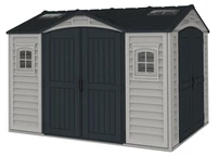 Kunststoffgartenhaus Duramax Apex Pro Plus 10,5 x 8 grau