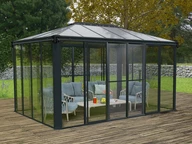 Montageanleitung für den exklusiven Aluminium-Pavillon Ledro Palram 3 x 4,3 m