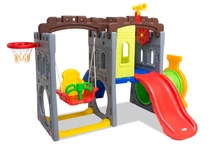 Plastikspielplatz für Kinder Baloo Knight's Castle