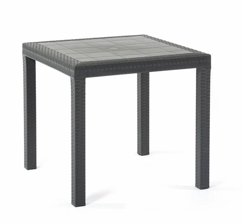Polrattan Tisch Dallas / Indiana Anthrazit