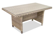 Technorattan-Tisch Toledo beige Garden Point