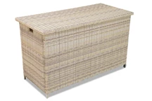 Technorattan-Truhe für Kissen Toledo 945l beige Garden Point