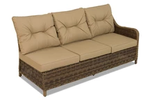 Toledo brauner Polyrattan Tisch Garden Point