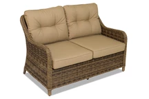 Toledo brauner Polyrattan Tisch Garden Point