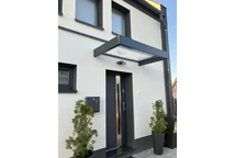Aluminium-Eingangsdach Sophia 1,6 m Palram - Canopia anthrazit