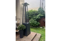 Gasschirm Pyramide Saturn anthrazitfarben Garden Point
