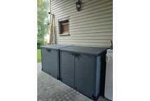 Geräteschranke StoreAway 1200l Duramax grau