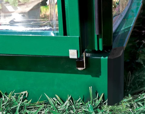 Hybrid-Polycarbonat-Gewächshaus 1,85 x 3,06 m Palramgrün