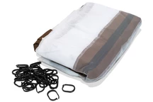 Moskitonetz für den braunen Pavillon Ibiza 3x4 m Garden Point