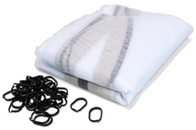 Moskitonetz für den cremefarbenen Pavillon Ibiza 3x4 m Garden Point