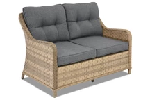 2-Sitzer-Sofa aus TechnorattanX Toledo Garden Point Cappuccino