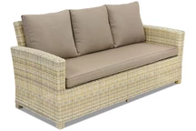 3-Sitzer-Sofa aus Techno-Rattan Bristol Garden Point beige