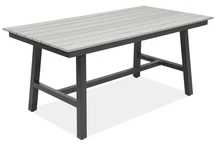 Aluminium-Gartentisch Polywood Sydney Garden Point anthrazit