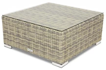 Couchtisch Venice Garden Point grau aus Technorattan