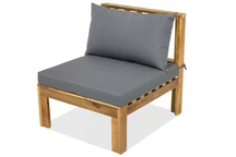 Einzelmodul für Ecksofa Brunei Garden Point Akazie