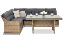 Gartenecke mit Tisch Toledo Comida 5 Garden Point Melange
