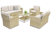 Gartenmöbel Monaco Coffee 7 Garden Point beige