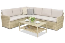 Gartenmöbel Monaco Corner Garden Point beige