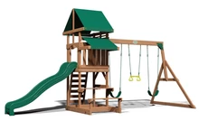 Holzspielplatz mit Turm BELMONT