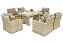 Rattan Gartenmöbel Bristol Premium 6 Garden Point beige