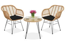 Rattan Gartenmöbel Malta 2 Garden Point beige