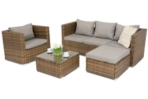 Rattan Gartenmöbel Roma Corner 5 Garden Point