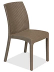 Technorattan-Stuhl Virginia cappuccino Bica