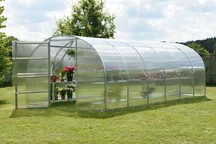 Amber-Gewächshaus aus Polycarbonat 3x6 m