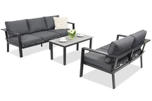 Gartenmöbel aus Aluminium Sydney Coffee Comfort 5 Garden Point Anthrazit