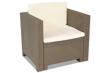 Technorattan-Sessel Colorado Bica Cappuccino