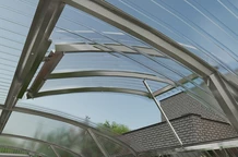 Zusätzliches Fenster für das Amber-Gewächshaus