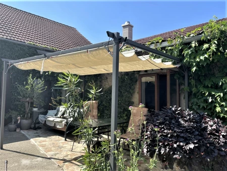 Beige Terrassenpergola La Palma 3x4 Garden Point