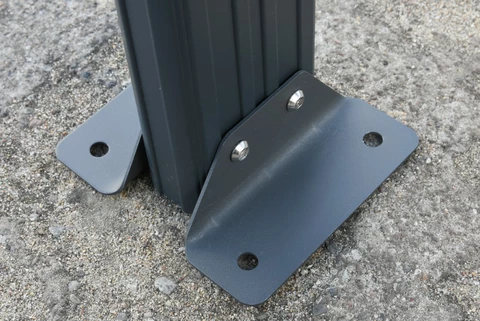 Alu-Terrassenüberdachung San Diego 4,9 x 2,9 CoverTech Anthrazit