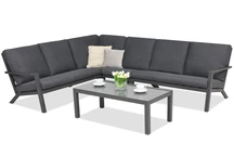Aluminiummöbel für den Garten Braga Corner 5 Garden Point anthrazit