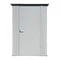 Gartenbox aus Metall 1,2 x 0,9 m, Spacemaker Arrow, hellgrau
